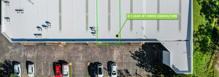 Factory, Warehouse & Industrial commercial property for sale at 4/1 Lear Jet Drive Caboolture QLD 4510