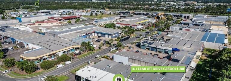 Factory, Warehouse & Industrial commercial property for sale at 4/1 Lear Jet Drive Caboolture QLD 4510