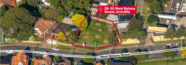 Development / Land commercial property for sale at 28-30 West Botany Street Arncliffe NSW 2205