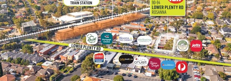 Shop & Retail commercial property sold at 90-94 Lower Plenty Road Rosanna VIC 3084