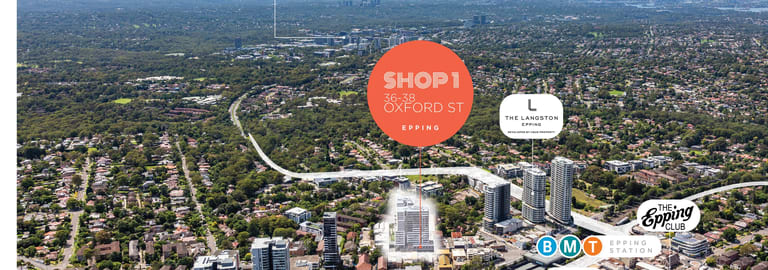 Shop & Retail commercial property for sale at Shop 1 36-38 Oxford Street Epping NSW 2121