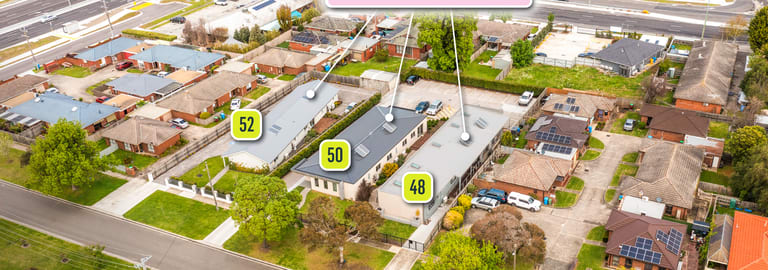 Medical / Consulting commercial property for sale at 48, 50 & 52 Childers Street Cranbourne VIC 3977