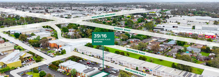 Other commercial property for sale at 39/16 Macquarie Place Boronia VIC 3155