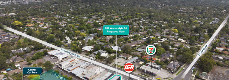 Shop & Retail commercial property for sale at 202 Warrandyte Road Ringwood North VIC 3134