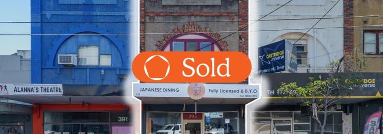 Development / Land commercial property sold at 393 Hampton Street Hampton VIC 3188