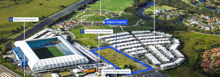 Development / Land commercial property for sale at Lots 5-8 Stadium Drive Robina QLD 4226