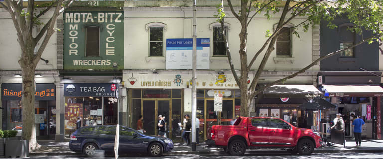 Shop & Retail commercial property for lease at 423 & 425 Elizabeth Street Melbourne VIC 3000