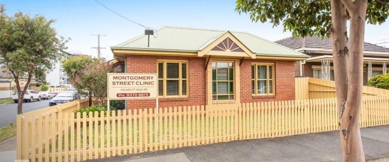 Medical / Consulting commercial property for sale at 318 Ascot Vale Road Moonee Ponds VIC 3039