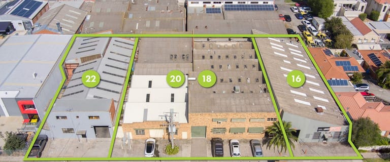 Factory, Warehouse & Industrial commercial property for sale at 16-22 Mary Avenue Highett VIC 3190