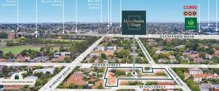 Development / Land commercial property for sale at 8-12 Power Street, 53A-59 Grove Road & 3 Elgin Street Hawthorn VIC 3122