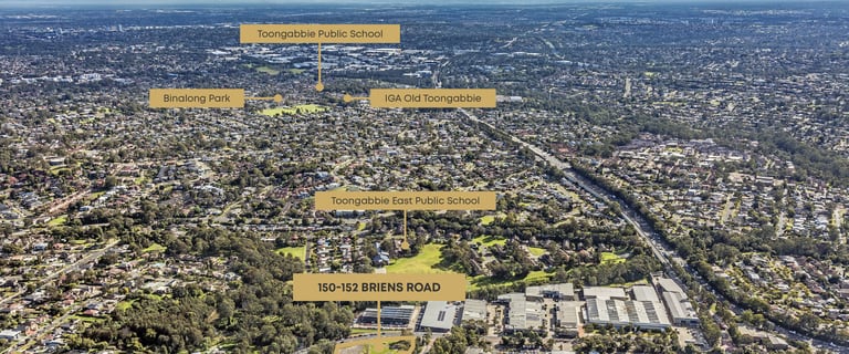 Factory, Warehouse & Industrial commercial property for sale at 150-152 Briens Road Northmead NSW 2152