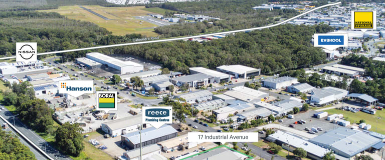 Factory, Warehouse & Industrial commercial property for sale at 17 Industrial Avenue Caloundra West QLD 4551
