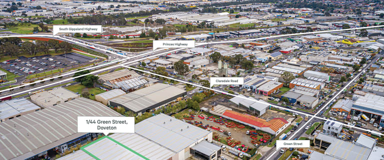 Factory, Warehouse & Industrial commercial property for sale at 1/44 Green Street Doveton VIC 3177