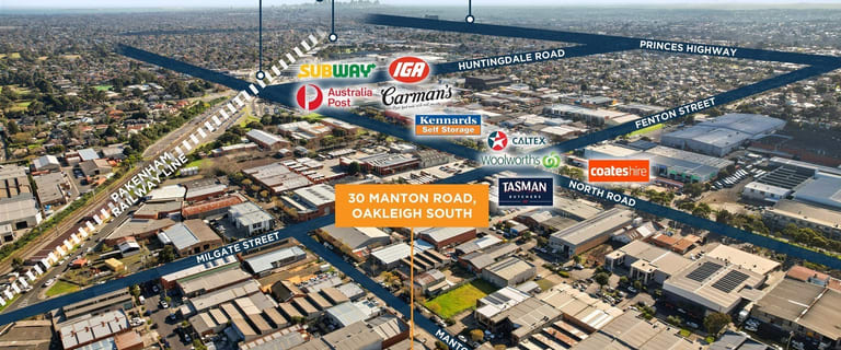 Factory, Warehouse & Industrial commercial property for sale at 30 Manton Road Oakleigh South VIC 3167