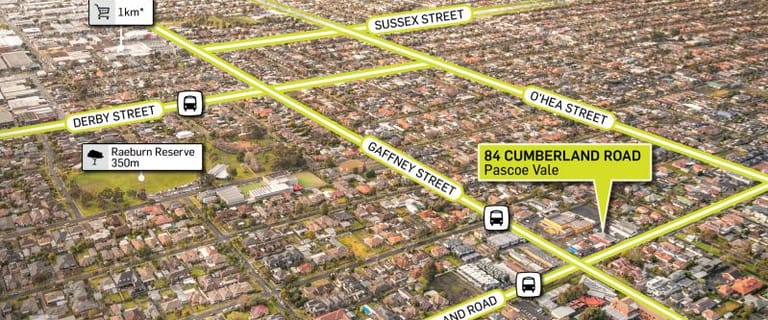 Shop & Retail commercial property for sale at 84 Cumberland Road Pascoe Vale VIC 3044