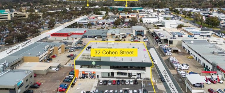 Showrooms / Bulky Goods commercial property for sale at Whole/32 Cohen Street Belconnen ACT 2617