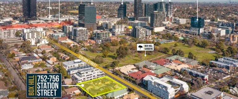 Development / Land commercial property for sale at 752-756 Station Street Box Hill VIC 3128