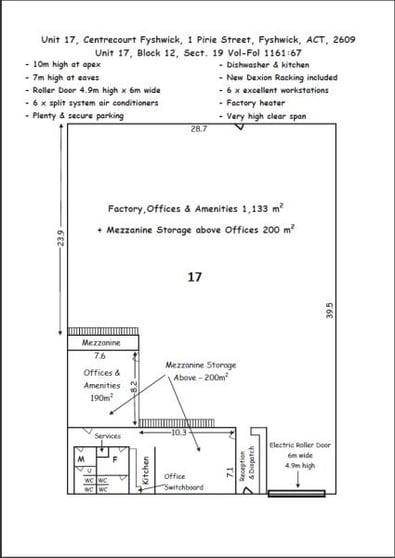Click to view all images Ground 17/1 Pirie Street Fyshwick ACT 2609 - Image 2
