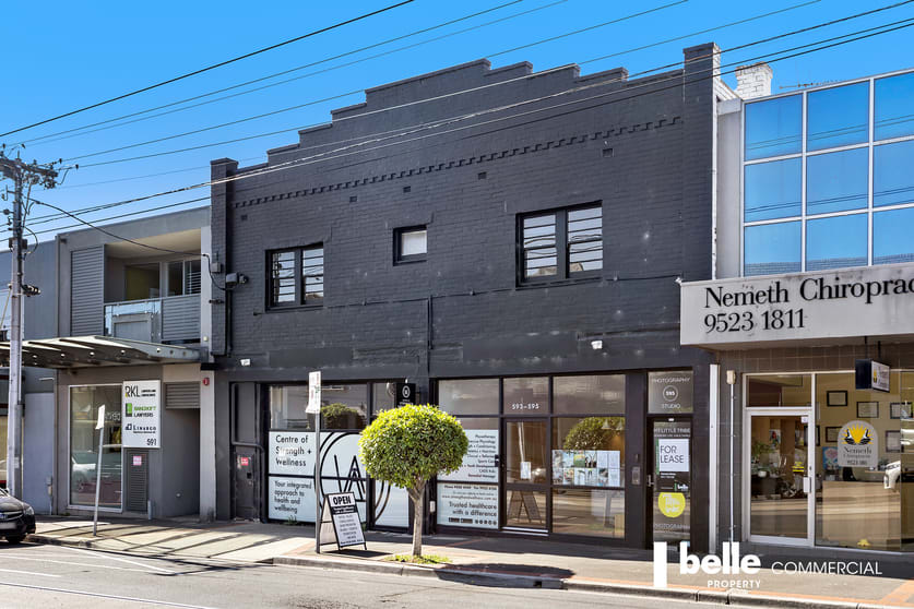 Click to view all images First Floor, 593-595 Glen Huntly Road Elsternwick VIC 3185 - Image 1