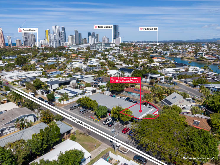 Click to view all images 1/1-7 Naranga Avenue Broadbeach Waters QLD 4218 - Image 1