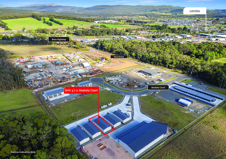 Click to view all images Shed 3/11 Anatola Court Latrobe TAS 7307 - Image 3