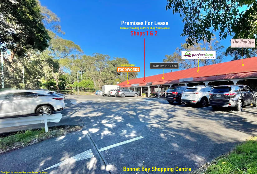 Click to view all images Shops 1 & 2 13-17 Kennedy Crescent Bonnet Bay NSW 2226 - Image 1