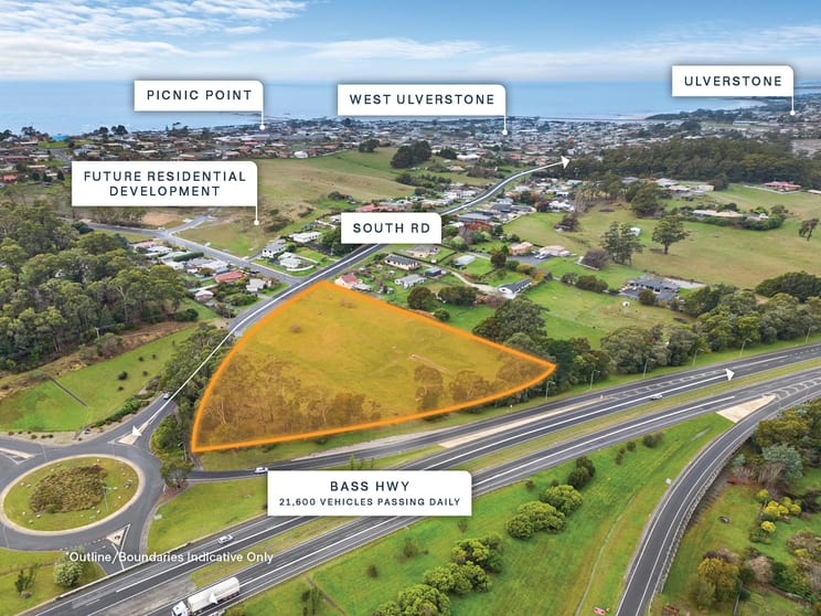 Click to view all images Lot 1 South Road West Ulverstone TAS 7315 - Image 1