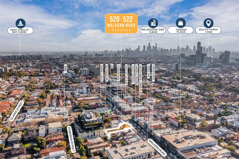 Click to view all images 520-522 Malvern Road Prahran VIC 3181 - Image 3