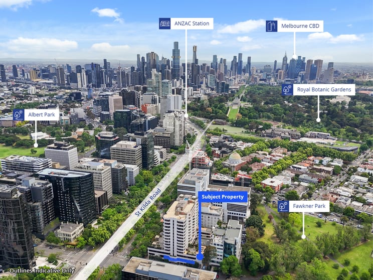 Click to view all images Fawkner Towers Part Level 1, 431 St Kilda Road Melbourne VIC 3004 - Image 2