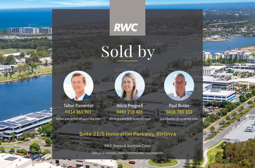 Click to view all images Suite 21/5 Innovation Parkway Birtinya QLD 4575 - Image 1