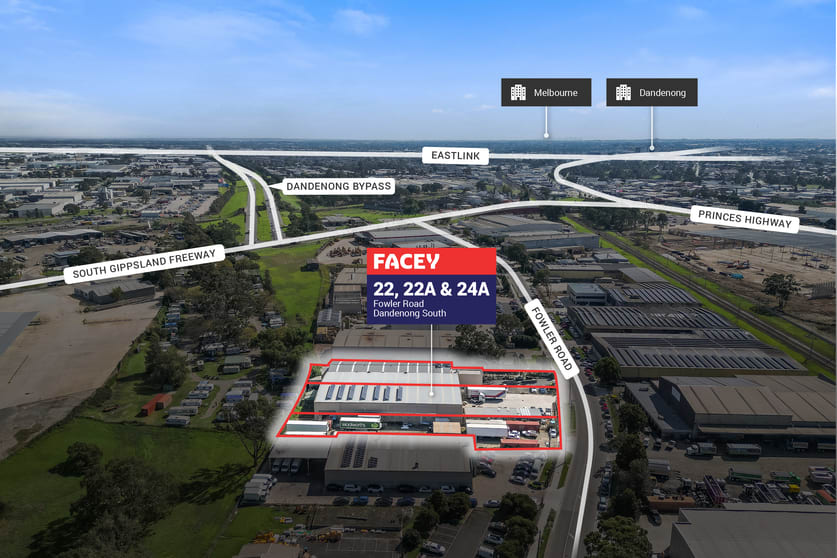 Click to view all images 22, 22A, and 24A Fowler Road Dandenong South VIC 3175 - Image 2