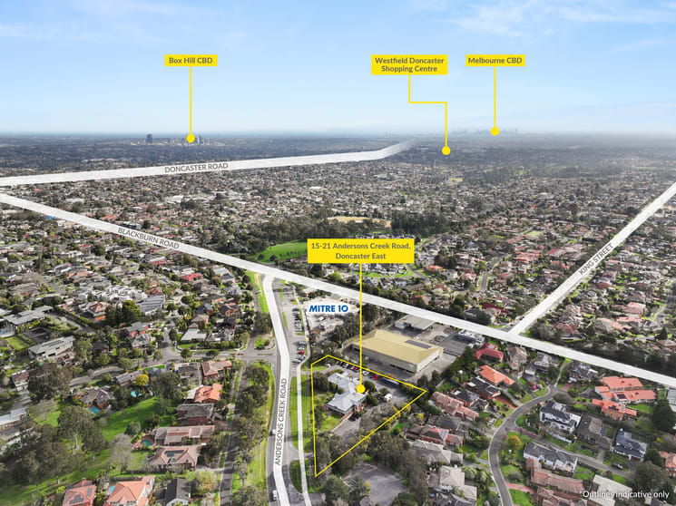 Click to view all images 15-21 Andersons Creek Road Doncaster East VIC 3109 - Image 1