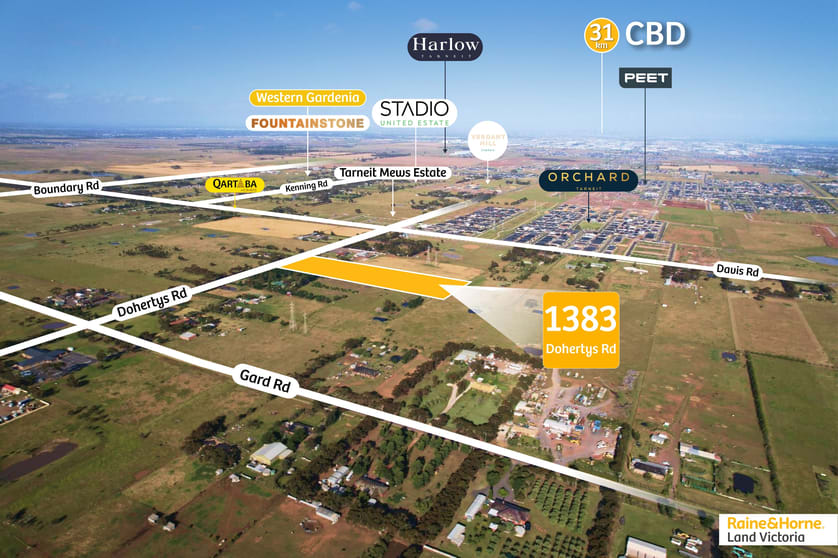 Click to view all images 1383 Dohertys Road Mount Cottrell VIC 3024 - Image 2