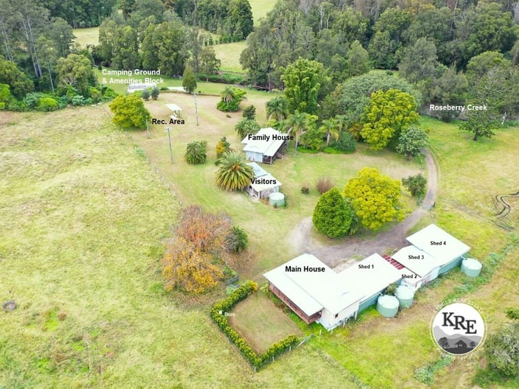 Click to view all images 656 Roseberry Creek Road Kyogle NSW 2474 - Image 1