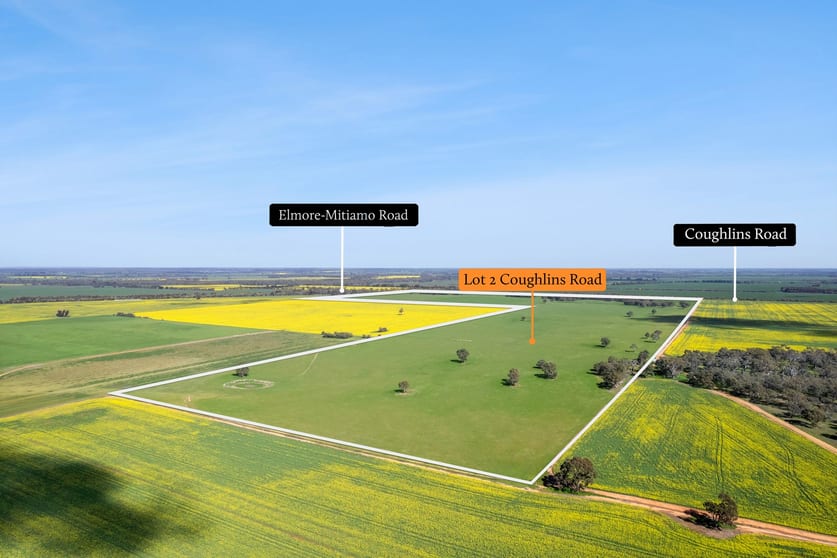 Click to view all images Lot 2 Coughlins Road Hunter VIC 3558 - Image 1