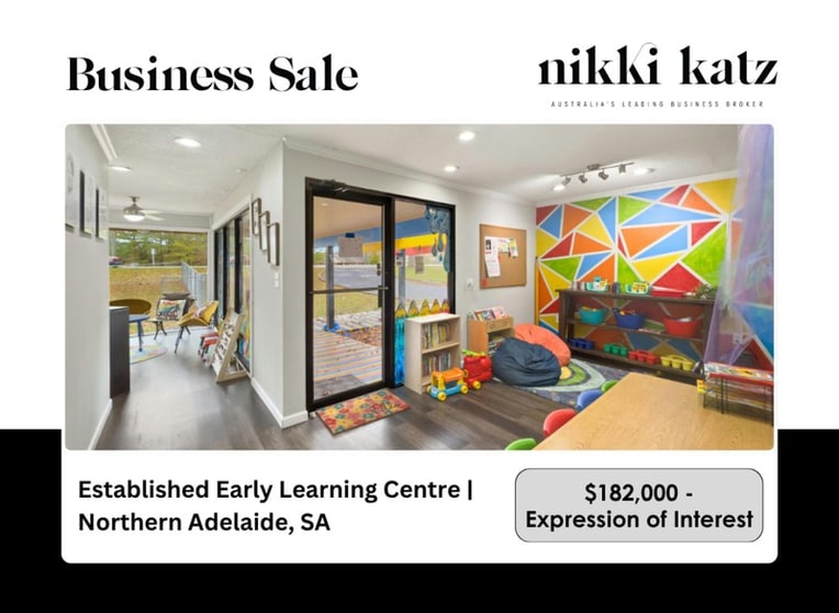Child Care  business for sale in Adelaide - Image 1