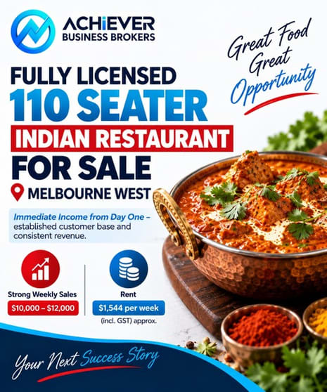 Click to view all images Restaurant business for sale in Melbourne - Image 1
