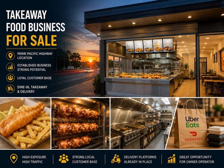 Click to view all images Food, Beverage & Hospitality business for sale in Gosford - Image 1