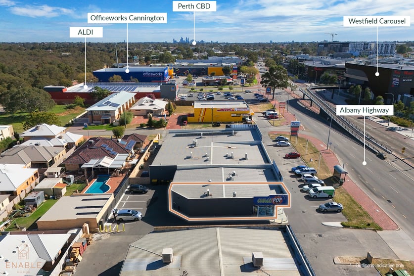 Shop & Retail Property Leased in 3/1397 Albany Highway, Cannington WA ...
