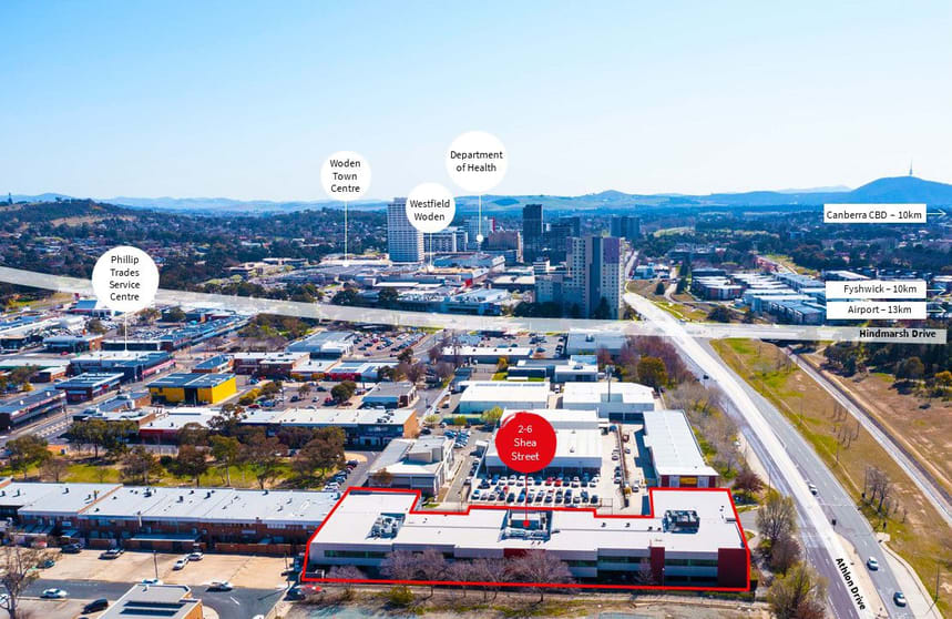 Offices commercial property for lease at 2 - 6 Shea Street Phillip ACT 2606