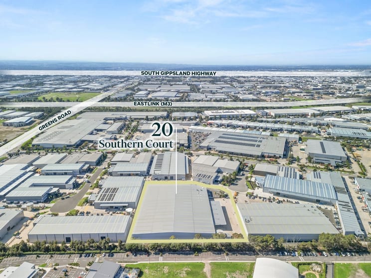 Factory, Warehouse & Industrial commercial property for lease at 20 Southern Court Keysborough VIC 3173 Factory, Warehouse & Industrial commercial property for lease at 20 Southern Court Keysborough VIC 3173