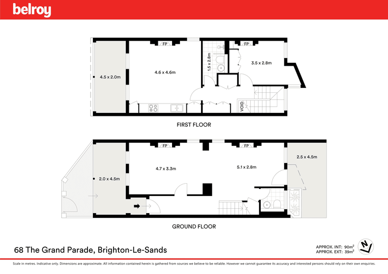 Offices commercial property for lease at 68 The Grand Parade Brighton-le-sands NSW 2216