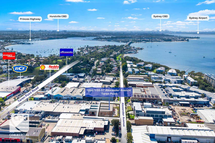Factory, Warehouse & Industrial commercial property for lease at Unit 1/55-57 Alexander Avenue Taren Point NSW 2229 Factory, Warehouse & Industrial commercial property for lease at Unit 1/55-57 Alexander Avenue Taren Point NSW 2229