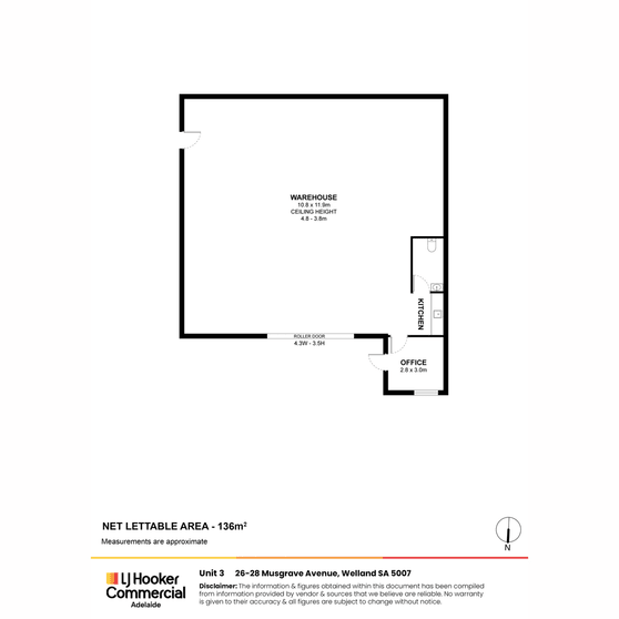 Other commercial property for lease at Shed 3/26-28 Musgrave Avenue Welland SA 5007 Other commercial property for lease at Shed 3/26-28 Musgrave Avenue Welland SA 5007