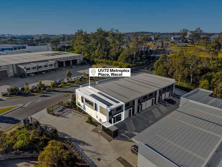 Factory, Warehouse & Industrial commercial property for lease at Unit 1/72 Metroplex Place Wacol QLD 4076