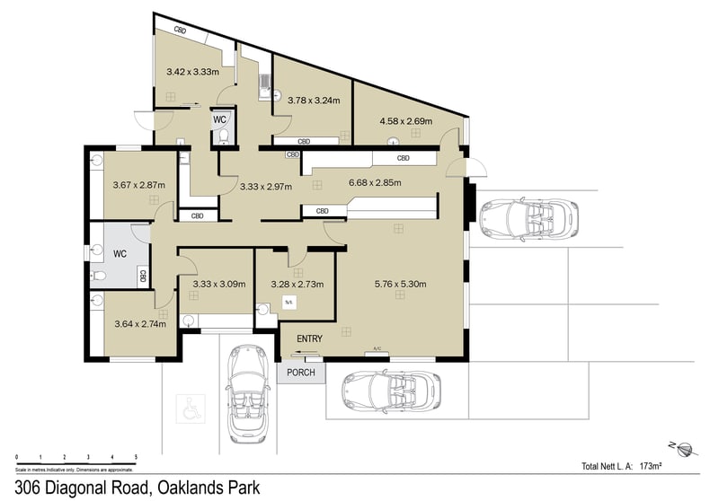 Medical / Consulting commercial property for lease at 306 Diagonal Road Oaklands Park SA 5046