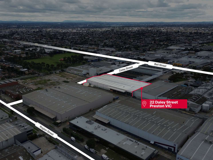 Factory, Warehouse & Industrial commercial property for lease at 22 Daley Street Preston VIC 3072