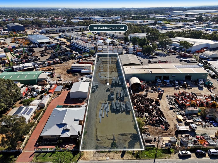 Development / Land commercial property for sale at 116 Maddington Road Maddington WA 6109