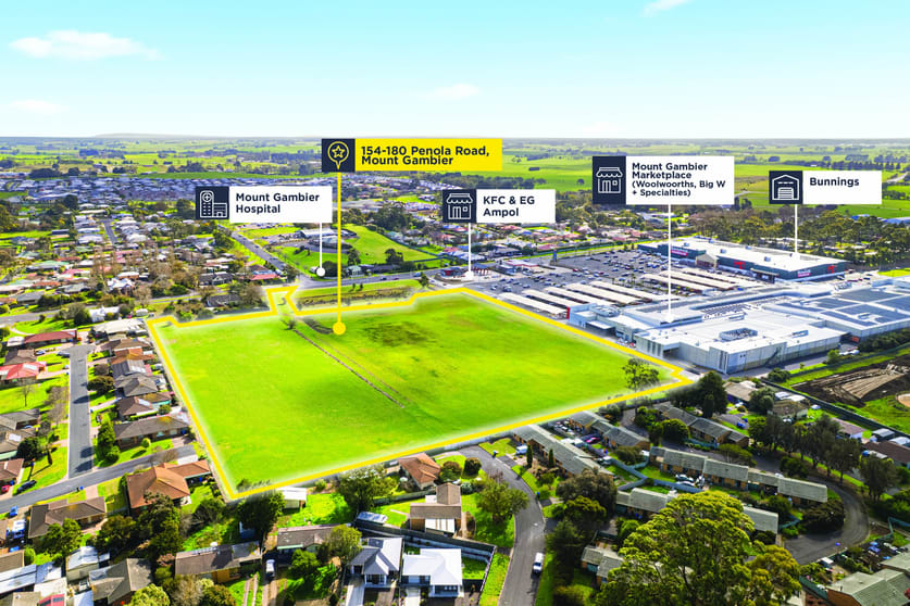 Development / Land commercial property for sale at 154-180 Penola Road Mount Gambier SA 5290 Development / Land commercial property for sale at 154-180 Penola Road Mount Gambier SA 5290