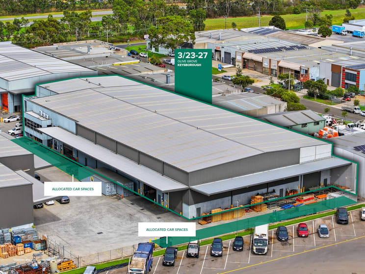 Factory, Warehouse & Industrial commercial property for sale at 3/23-27 Olive Grove Keysborough VIC 3173